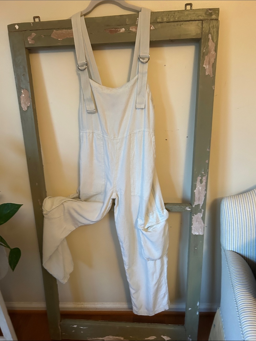 BDG Light color Cotton Overalls with Adjustable Straps